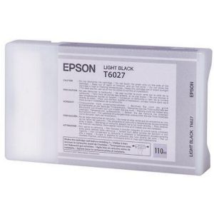 Epson T6027 tintapatron, világos fekete (light black), eredeti