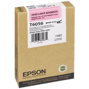 Epson T6056 tintapatron, világos bíborvörös (light magenta), eredeti