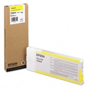 Epson T6064 tintapatron, sárga (yellow), eredeti