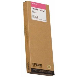 Epson T606B tintapatron, bíborvörös (magenta), eredeti