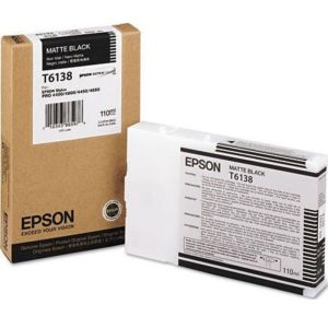 Epson T6138 tintapatron, matt fekete (matte black), eredeti