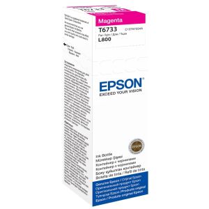 Epson T6733 tintapatron, bíborvörös (magenta), eredeti