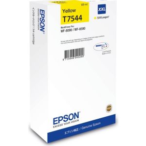 Epson T7544 tintapatron, sárga (yellow), eredeti
