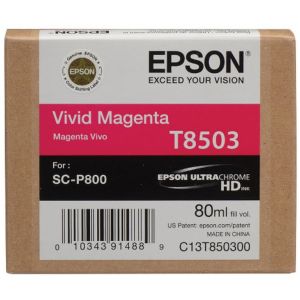 Epson T8503 tintapatron, bíborvörös (magenta), eredeti