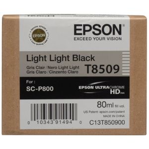 Epson T8509 tintapatron, világos fekete (light black), eredeti