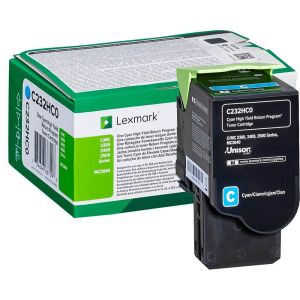 Toner Lexmark C232HC0 (MC2640, C2535, C2425, MC2425, MC2535), azúr (cyan), eredeti