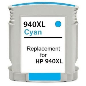 HP 940 XL (C4907AE) tintapatron, azúr (cyan), alternatív