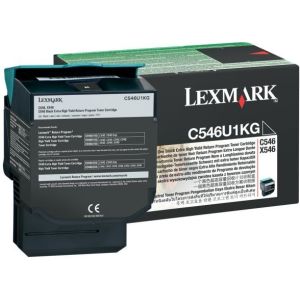Toner Lexmark C546U1KG (X546, C546), fekete (black), eredeti