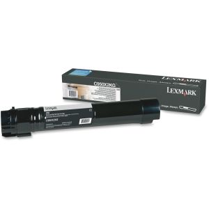 Toner Lexmark C950X2KG (C950), fekete (black), eredeti