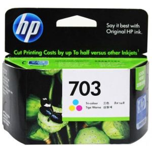 HP 703 (CD888AE) tintapatron, színes (tricolor), eredeti
