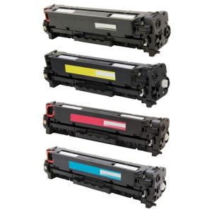 Toner HP CE320A, CE321A, CE322A, CE323A (128A), négyes csomagolás, többszínű, alternatív