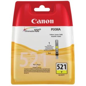 Canon CLI-521Y tintapatron, sárga (yellow), eredeti