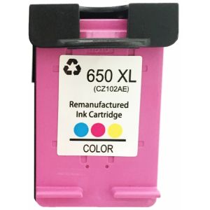 HP 650 (CZ102AE) tintapatron, színes (tricolor), alternatív