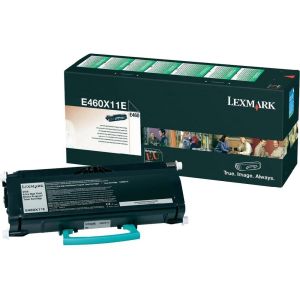 Toner Lexmark E460X11E (E460), fekete (black), eredeti