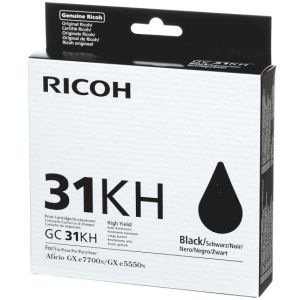 Ricoh GC31HK, 405701 tintapatron, fekete (black), eredeti