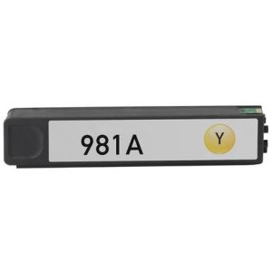 HP 981A, J3M70A tintapatron, sárga (yellow), alternatív