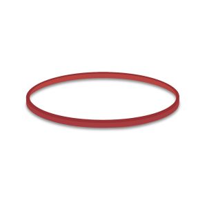Gyenge vörös gumiszalagok (1 mm, O 8 cm) [1 kg]