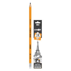 Grafit/hatszögletű ceruza gumival sz. 2/HB
