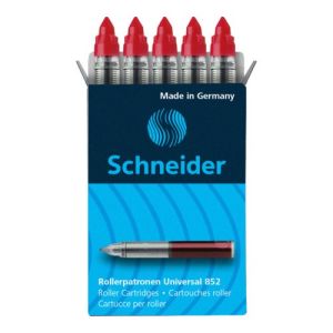 Utántöltő görgőkre Schneider Cartridge 852 0,6 mm/5 db - piros