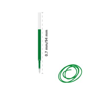 Utántöltő gél MILAN Gel Touch 0,7 mm - zöld