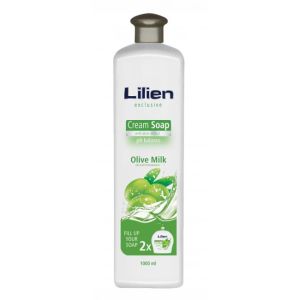 Lilien krémes folyékony szappan 1l Oliva tej