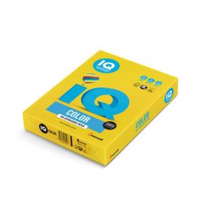 Színes papír IQ színes intenzív sárga IG50, A4, 80g