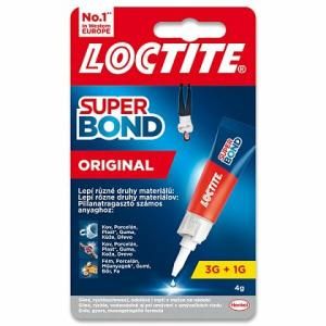 Pillanatragasztó Loctite Super Bond Original 3+1g