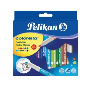 Pelikan Colorella textil marker készlet 12 színből