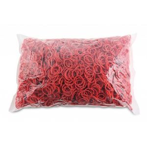 Gumiszalagok Irodai termékek 20mm 1kg piros