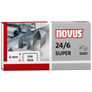 Gémkapcsok Novus 24/6 DIN SUPER /1000/