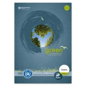 Jegyzettömb Formátum Werk Ursus Green A4 50 vonalas lap