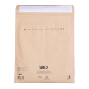 Buborékos borítékok újrahasznosított SUMO 23,5x26,5 cm barna