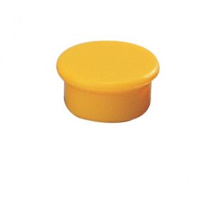 Mágnes 13 mm sárga