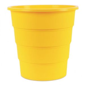 Irodai termékek műanyag szemetes 16l sárga