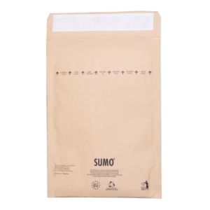 Buborékos borítékok újrahasznosított SUMO 16,5x21,5 cm barna