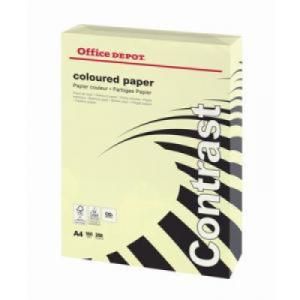 Színes papír Office Depot Contrast A4 lazac 160 g, 250 lap