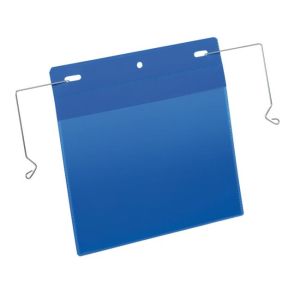 Akasztós táska drótakasztóval A5 szélesség 50 db kék