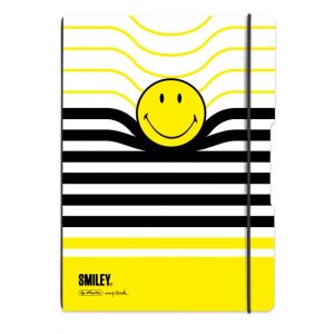Notebook Herlitz my.book Flex Smiley World Strips A4 2x40 lapos vonalas négyzet PP
