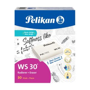 Gumi PVC nélkül Pelikan WS 30 L krém 30 db
