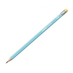 Ceruza STABILO 160 HB radírral kék 12 db