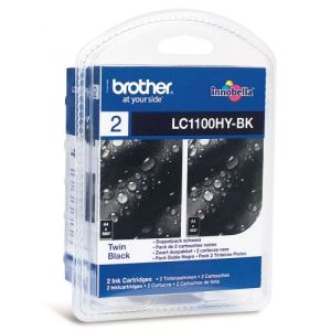 Brother LC1100HY BKBP2, kettős csomagolás tintapatron, fekete (black), eredeti