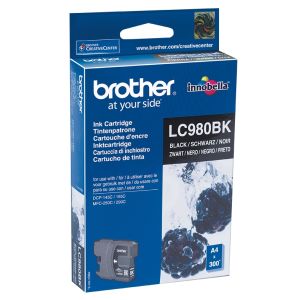 Brother LC980BK tintapatron, fekete (black), eredeti
