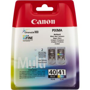 Canon PG-40 + CL-41, kettős csomagolás tintapatron, többszínű, eredeti