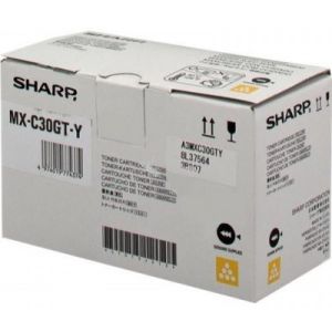 Toner Sharp MX-C30GTY, sárga (yellow), eredeti