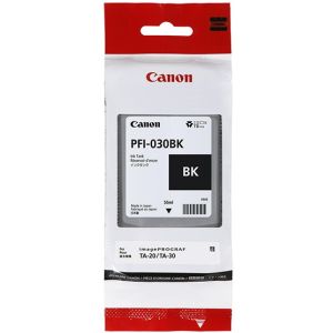 Canon PFI-030BK, 3489C001 tintapatron, fekete (black), eredeti