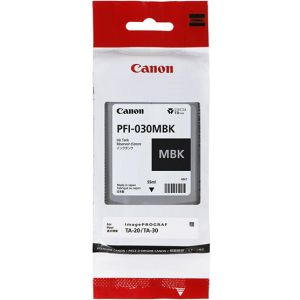 Canon PFI-030MBK, 3488C001 tintapatron, matt fekete (matte black), eredeti