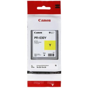 Canon PFI-030Y, 3492C001 tintapatron, sárga (yellow), eredeti