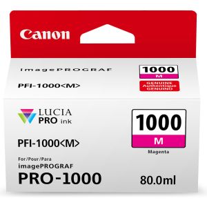 Canon PFI-1000M tintapatron, bíborvörös (magenta), eredeti