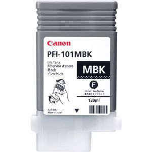 Canon PFI-101MBK tintapatron, matt fekete (matte black), eredeti