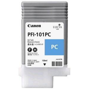 Canon PFI-101PC tintapatron, fotó azúr (photo cyan), eredeti